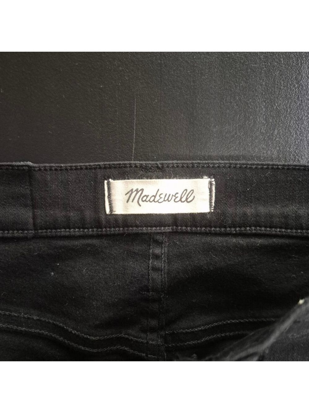 Women's Madewell Black Skinny Jeans Size 29 - Picture 3 of 7